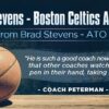 Brad Stevens-Boston Celtics ATO Plays